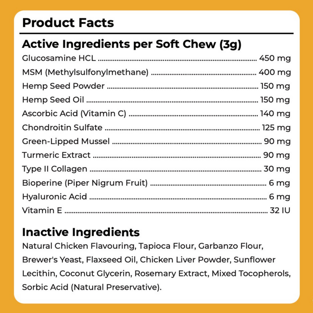 Mighty Mobility Soft Chews - Happy Heroes